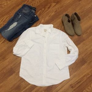 J. Crew (Small) White Button Down
